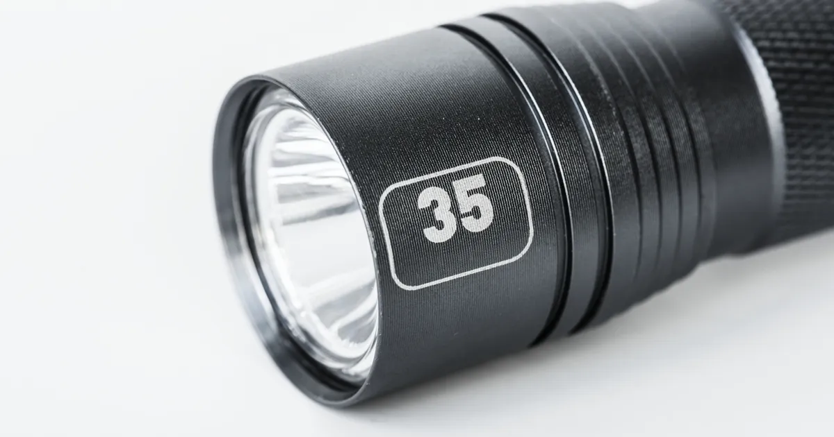 Selection of LED emergency flashlights ready for a blackout
