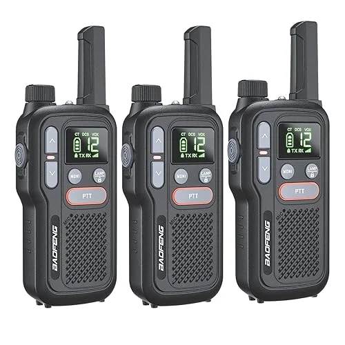 BAOFENG GT-18 Walkie Talkies for Kids Adult, License Free Long Range Rechargeable FRS Two Way Radio,1500mAh Battery, 22 