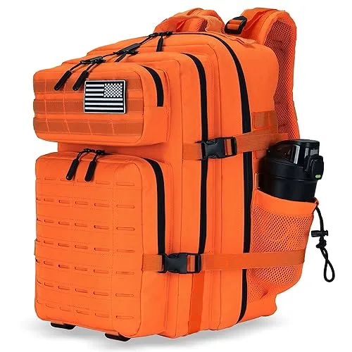 Military Tactical Backpack 45L/25L 3 Day Assault Pack Molle Daypack Hiking Backpack for Men and Women