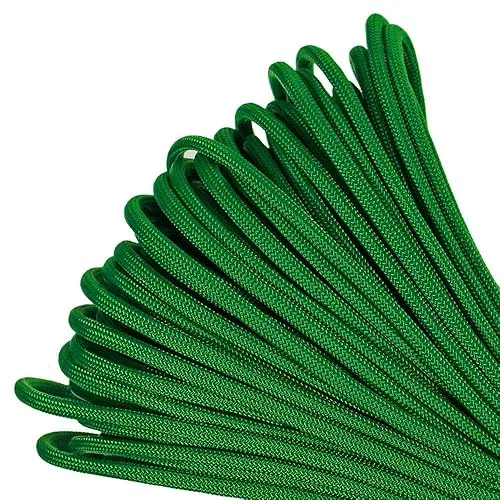 Paracord Planet 550lb Commercial Grade Paracord – 7 Strand Type III Nylon Parachute Cord Hanks for Hiking, Camping, and 