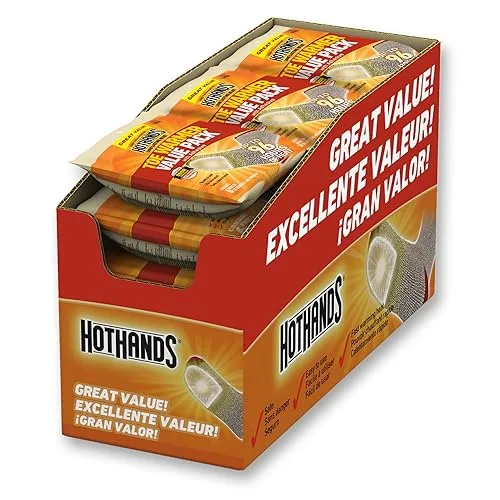 Toe Warmers - Long Lasting Safe Natural Odorless Air Activated Warmers - Up to 8 Hours of Heat - 72 Pair